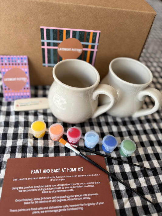 Paint and Bake at Home Kits