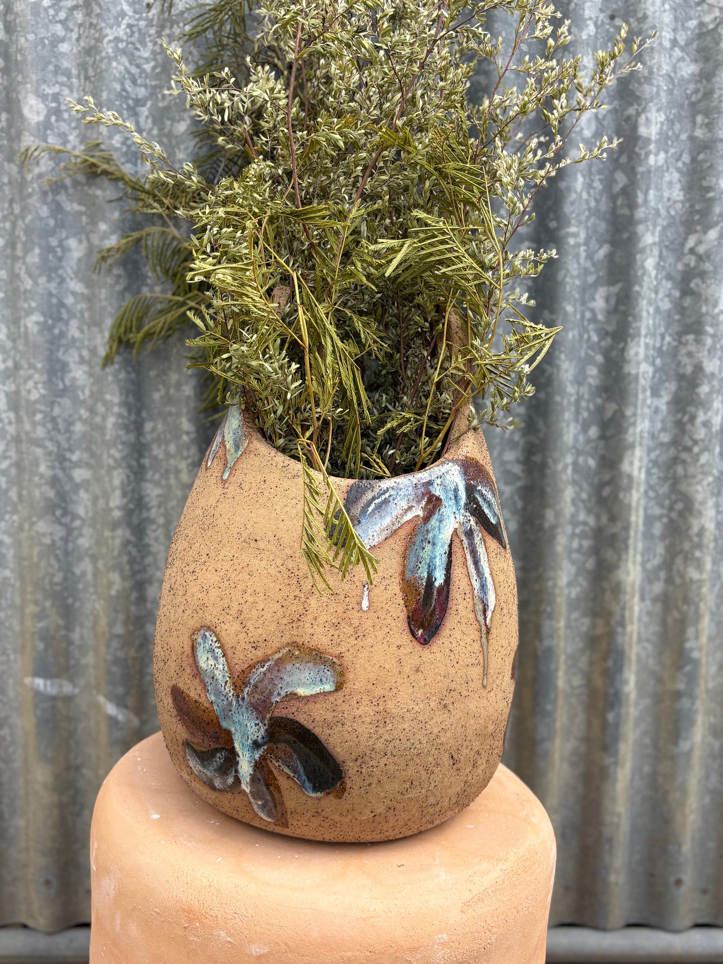Large Clay Basket